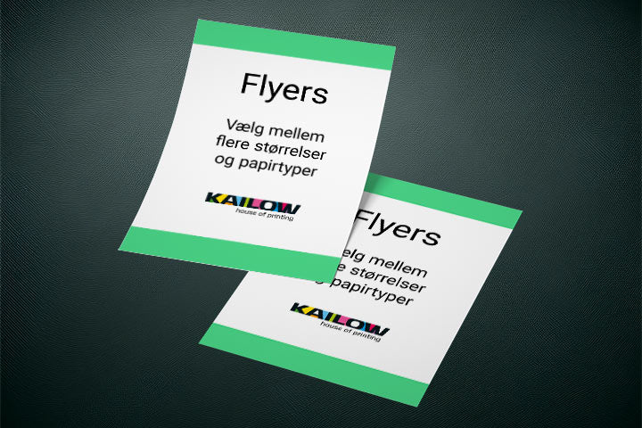 Flyers A4 (design selv)